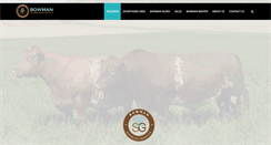 Desktop Screenshot of bowmansuperiorgenetics.com